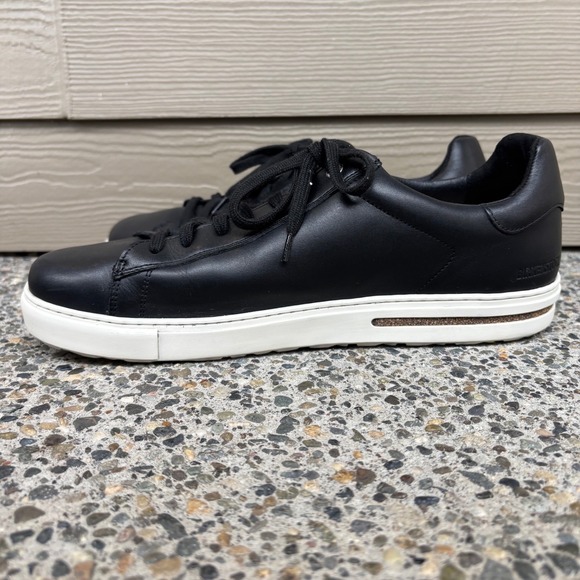 Birkenstock Bend Low Men's Black Leather Sneakers Shoes EU 46 US 13 1017721 - Picture 4 of 10